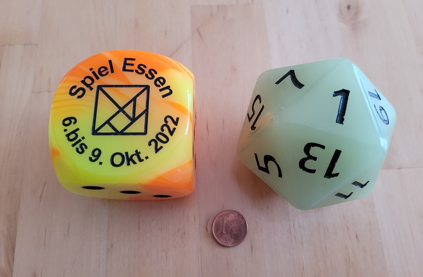 große Würfel, big dice