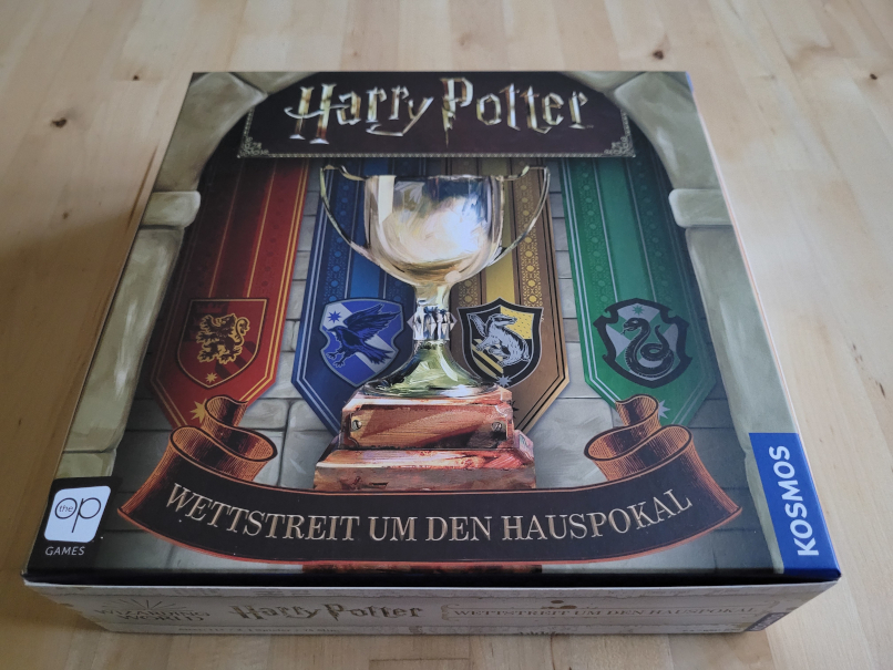 Das Cover von "Harry Potter - Wettstreit um den Hauspokal".