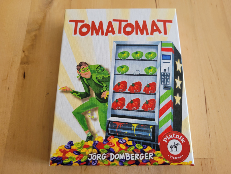 Das Cover von "Tomatomat".