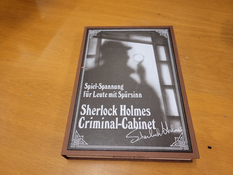 Das Cover von "Sherlock Holmes - Criminla-Cabinet".