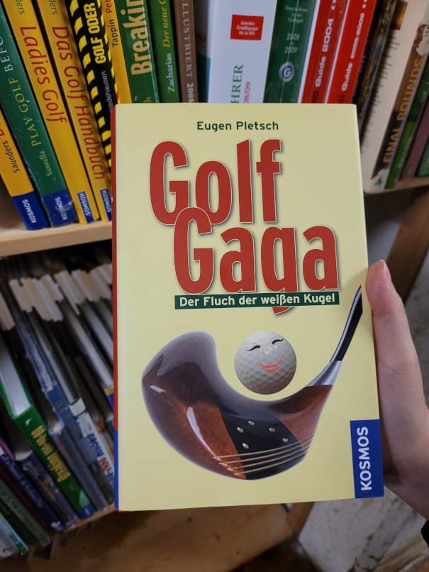Das Buchcover von "Golf Gaga".