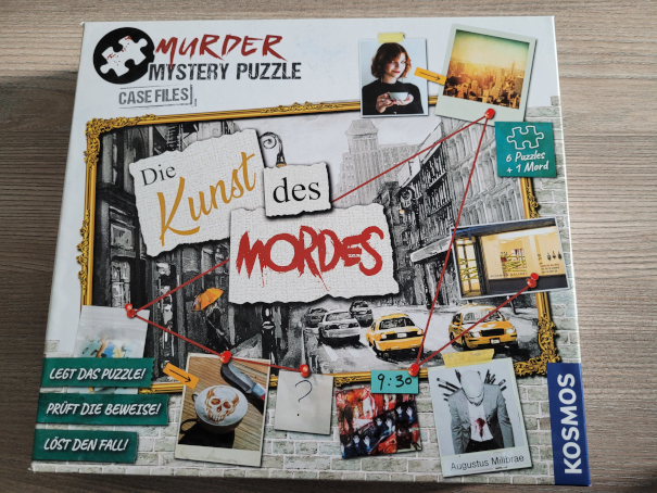 Das Cover von "Murder Mystery Puzzle".