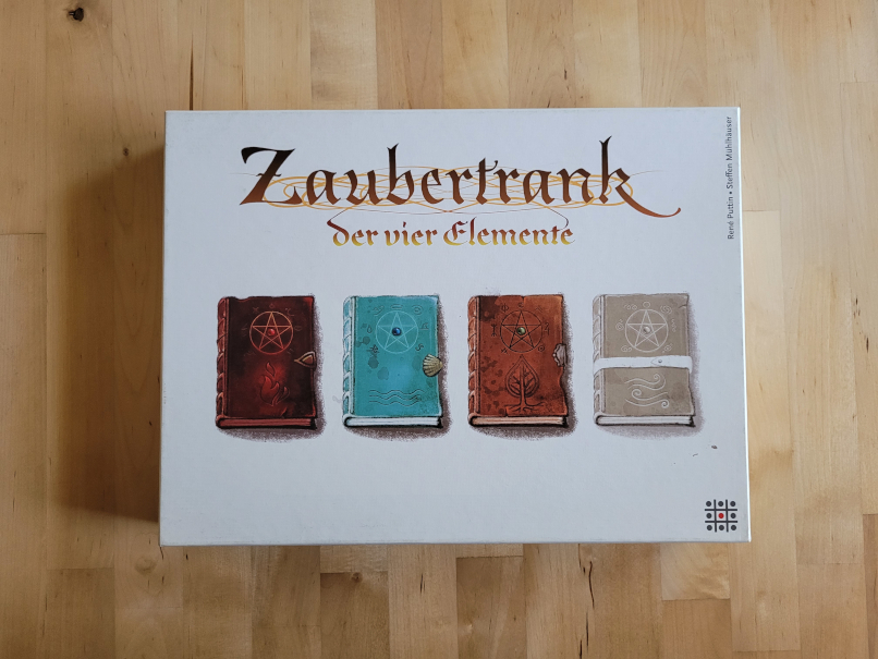 Das Cover von "Zaubertrank der vier Elemente".