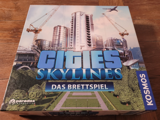 Das Cover von "Cities - Skylines".
