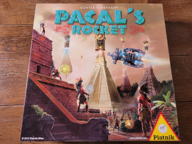Das Cover von "Pacal's Rocket".