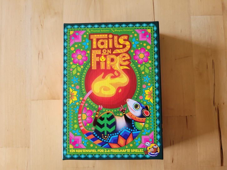 Das Cover von "Tails on Fire".
