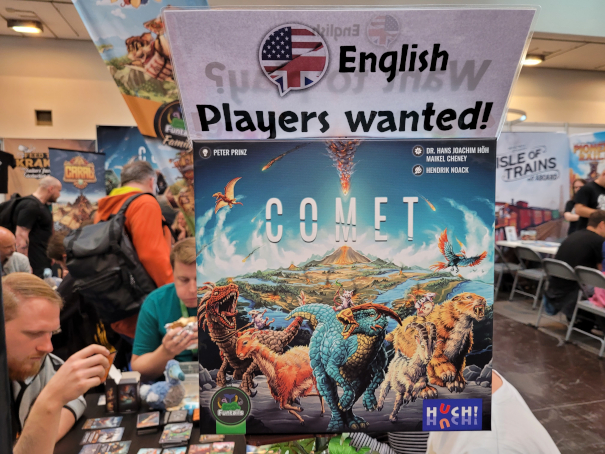 Das Cover von "Comet" bei der Spiel 2023.