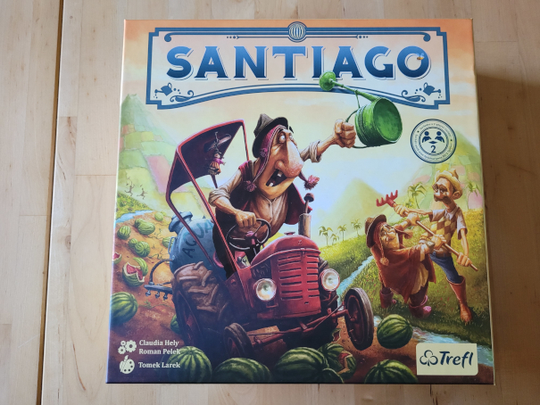 Das Cover von "Santiago".