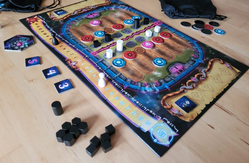 Das Spielmaterial von "Magistrar".