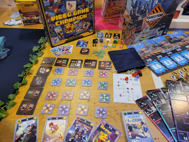 Diverses Spielmaterial.