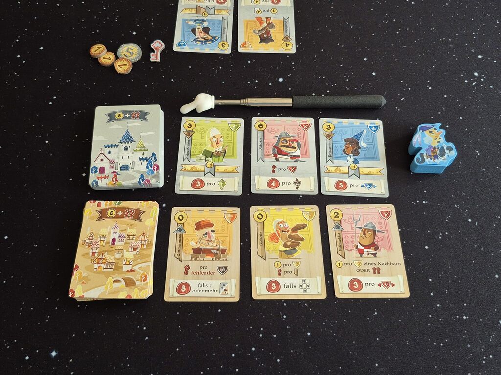 Spielmaterial.