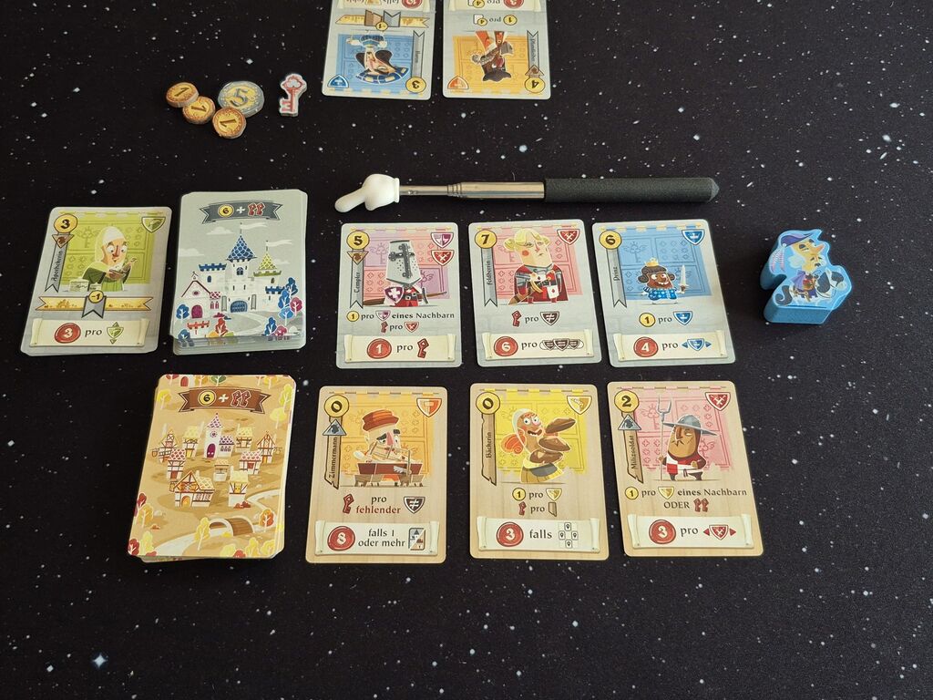 Spielmaterial.