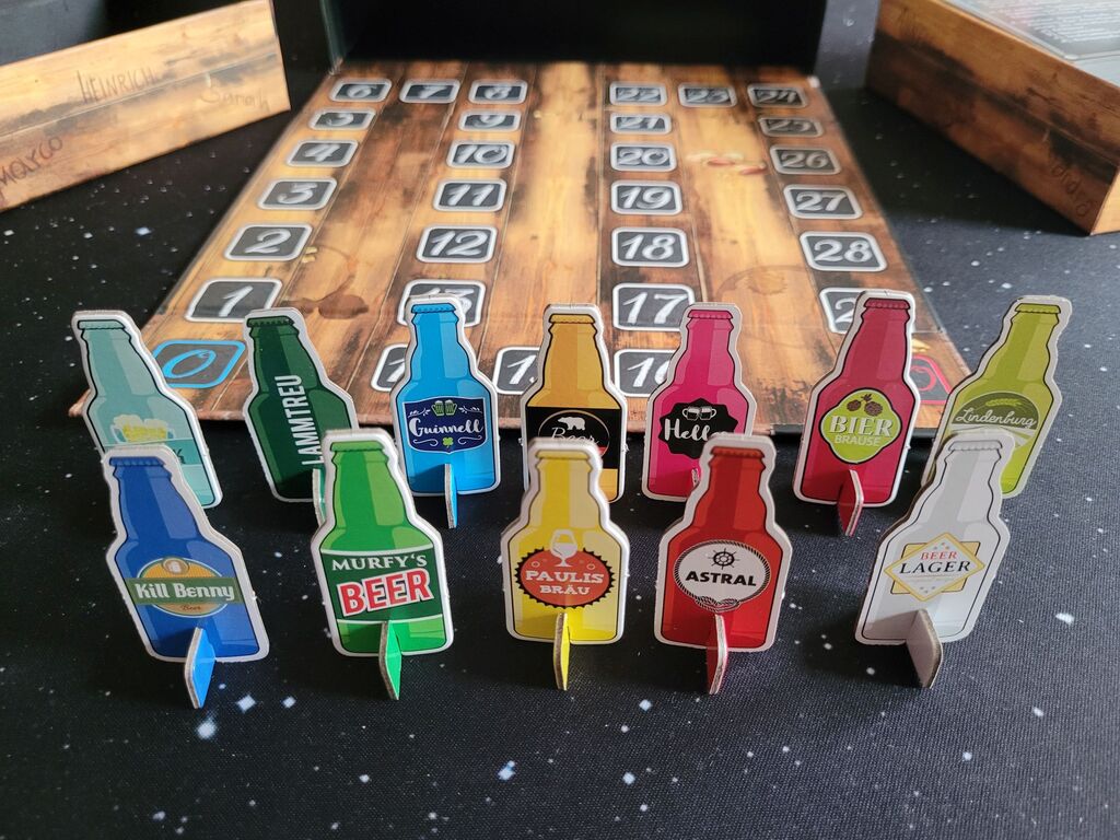 Spielmaterial von "Kneipenquiz".