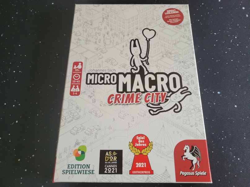 Das Cover von "Micro Macro Crime City".