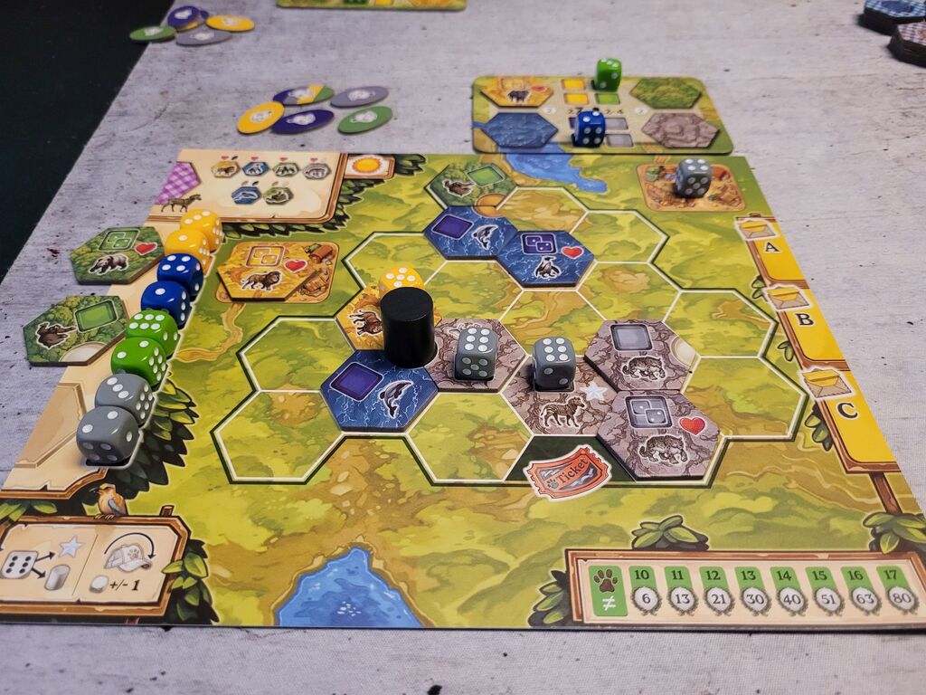 Spielmaterial.