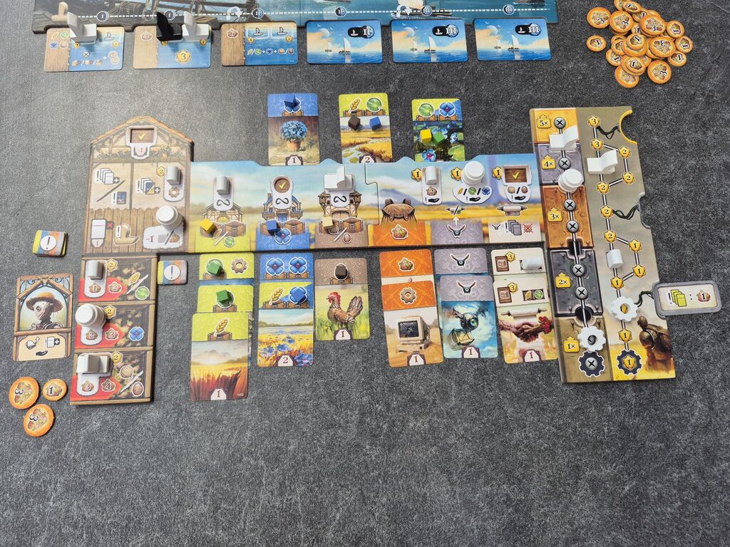 Spielmaterial.