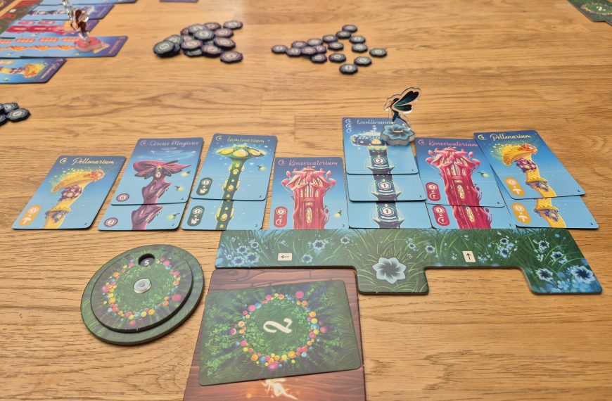 Spielmaterial von "Fairy Ring".