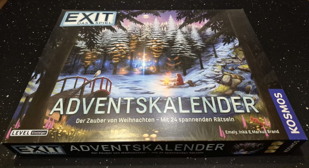Das Cover des "Exit-Adventskalenders".