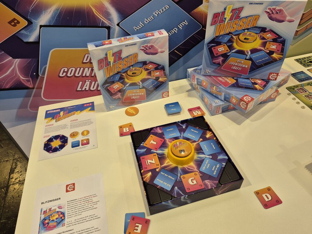 Spielmaterial von "Blitz Wisser".