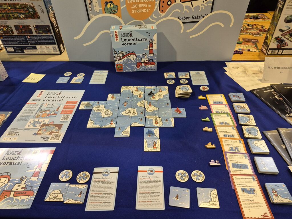 Spielmaterial von "Leuchtturm voraus!.