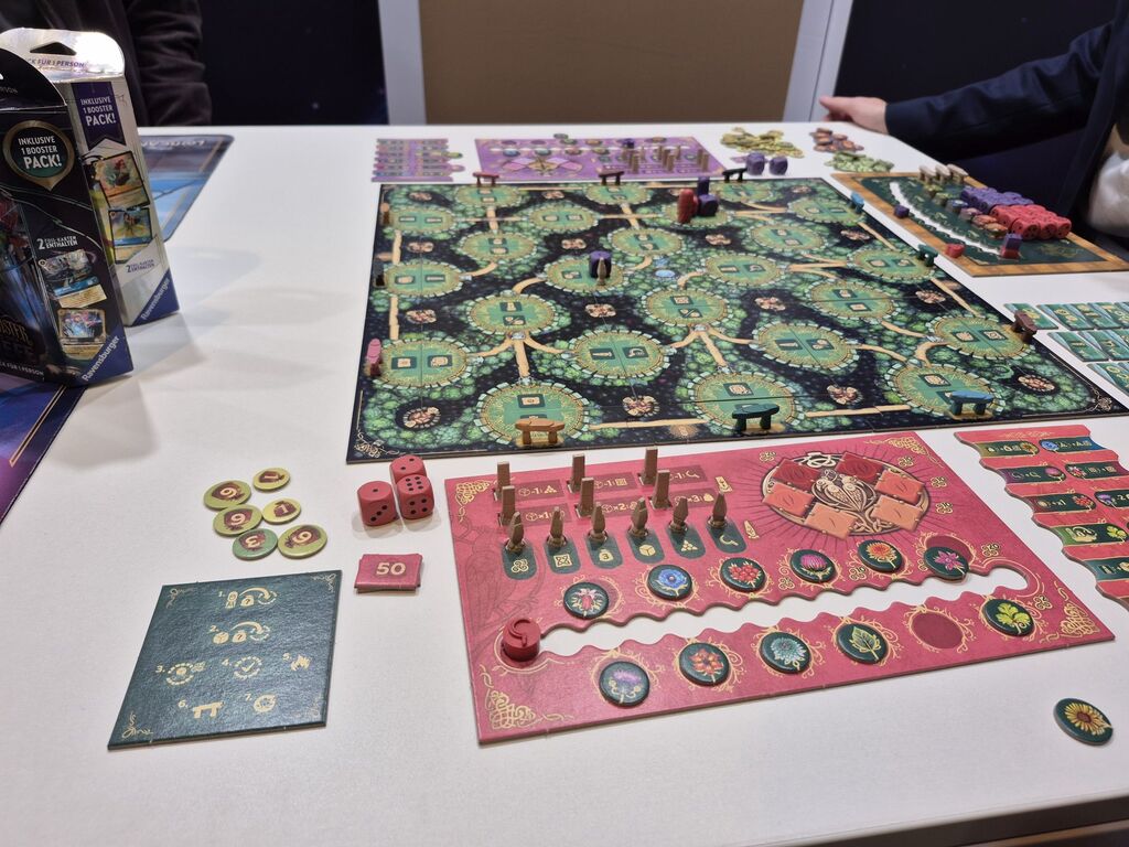 Spielmaterial von "The Druids of Edora".