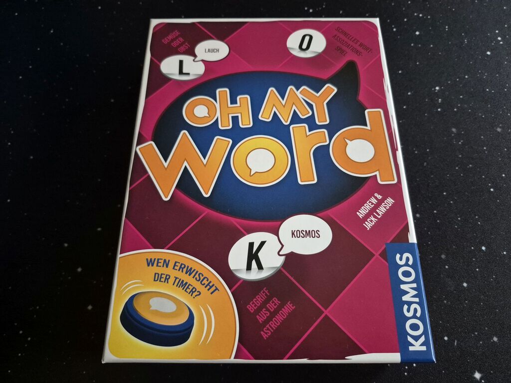 Das Cover von "Oh my word".