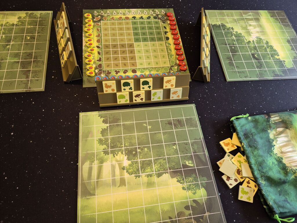 Der Spielaufbau von "The Glade".