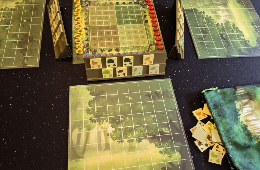 Der Spielaufbau von "The Glade".