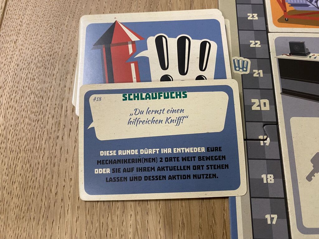 Eine Karte mit Text.