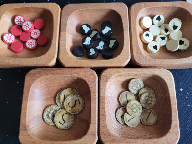 Verschiedene Marker aus "Lacrimosa".