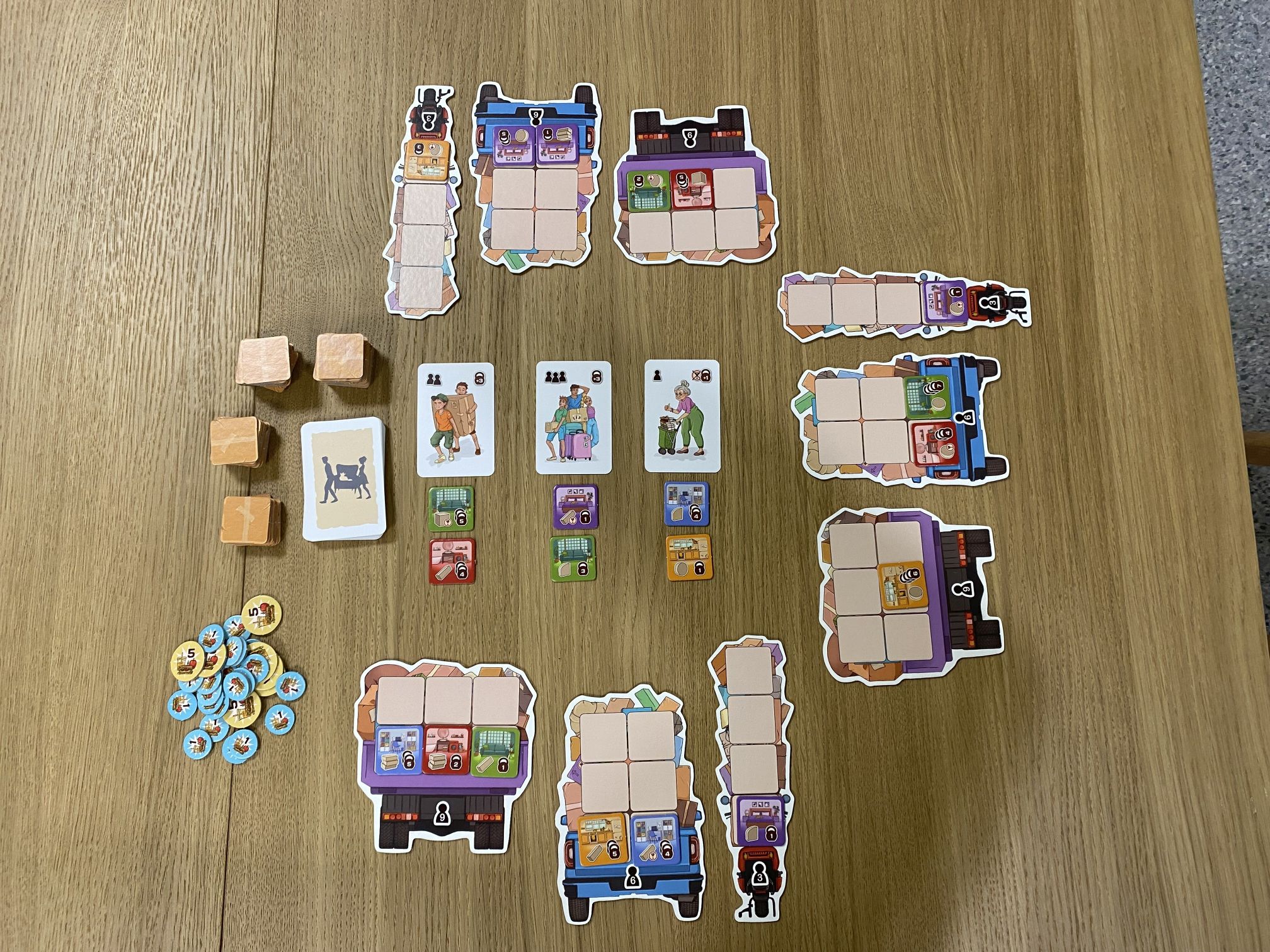 Moving Day: Alles geben beim Umzug