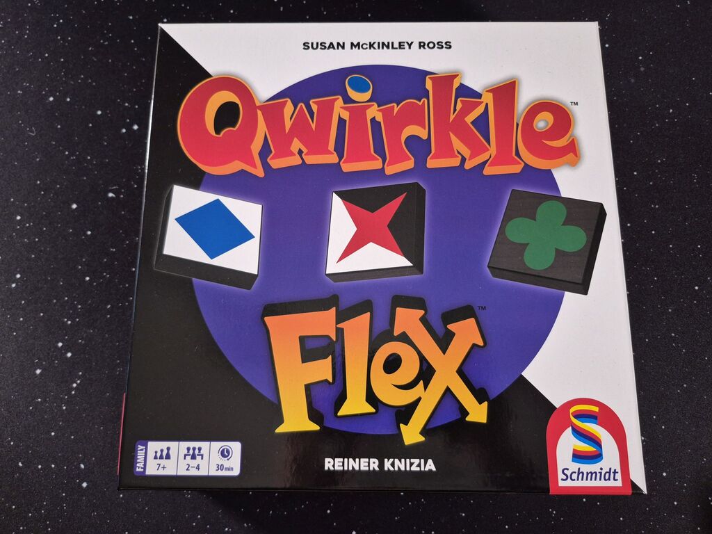 Das Cover von "Qwirkle Flex".