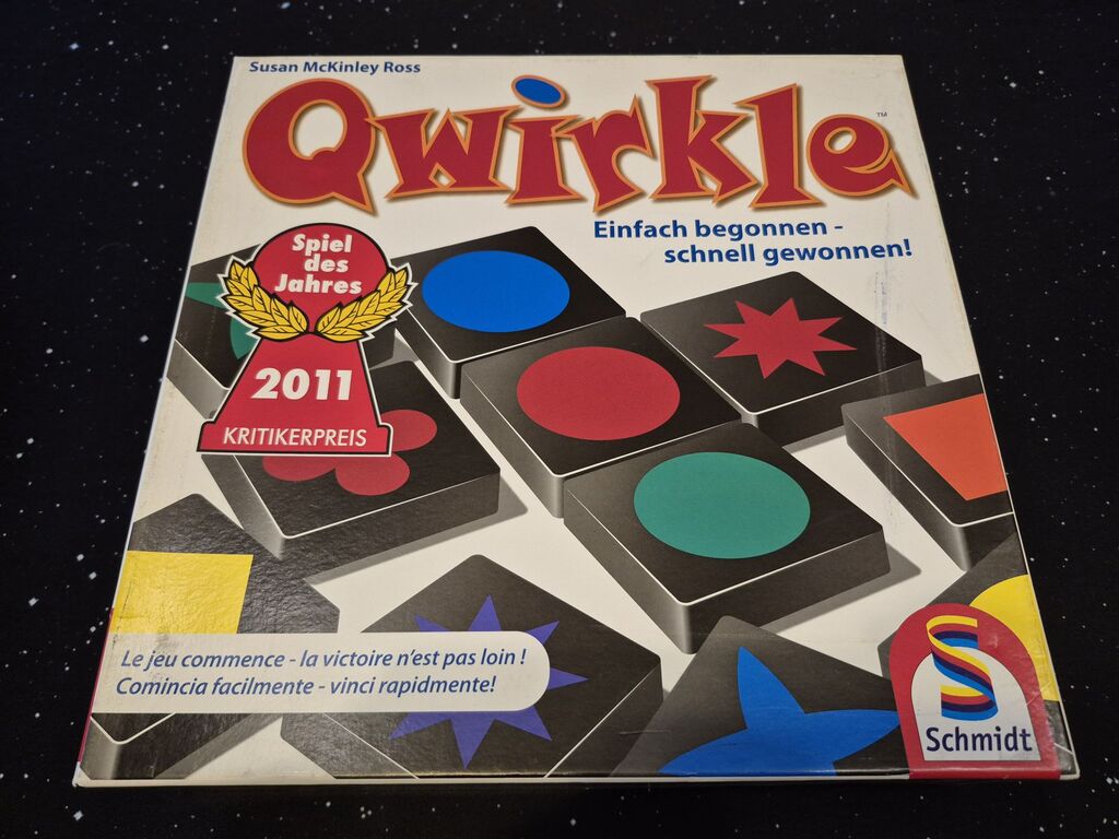 Das Cover von "Qwirkle".
