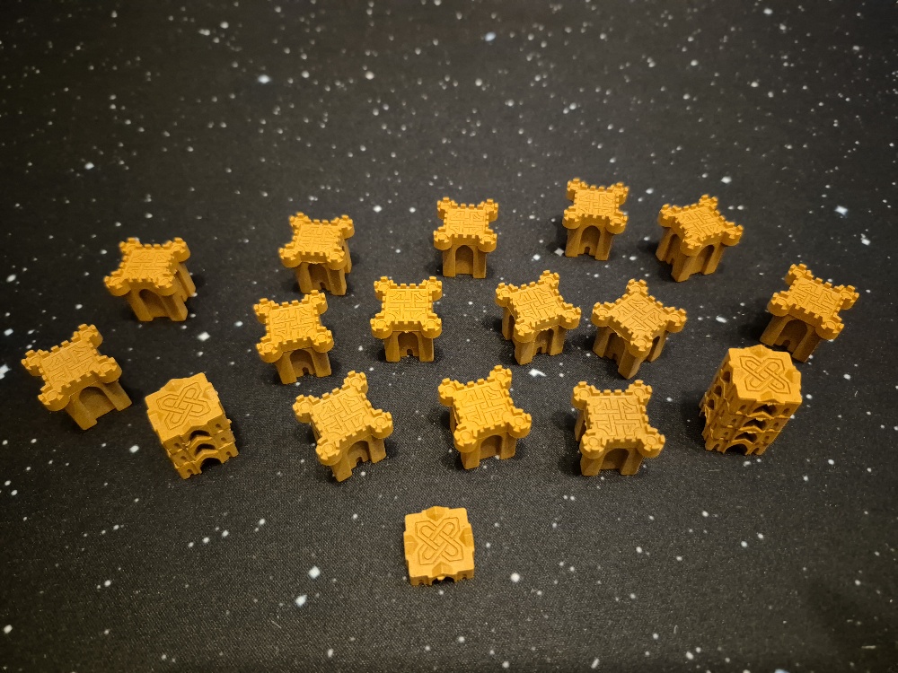 Spielmaterial aus "Rebirth".