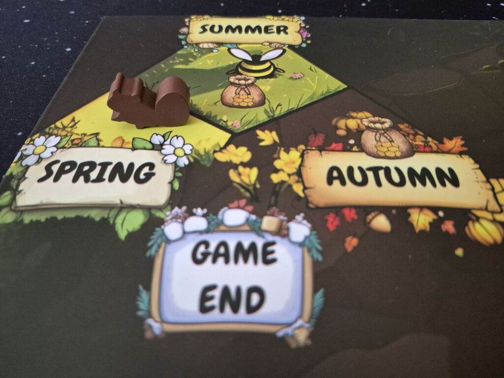 Ein Spielplanausschnitt von "Beetown Beatdown".