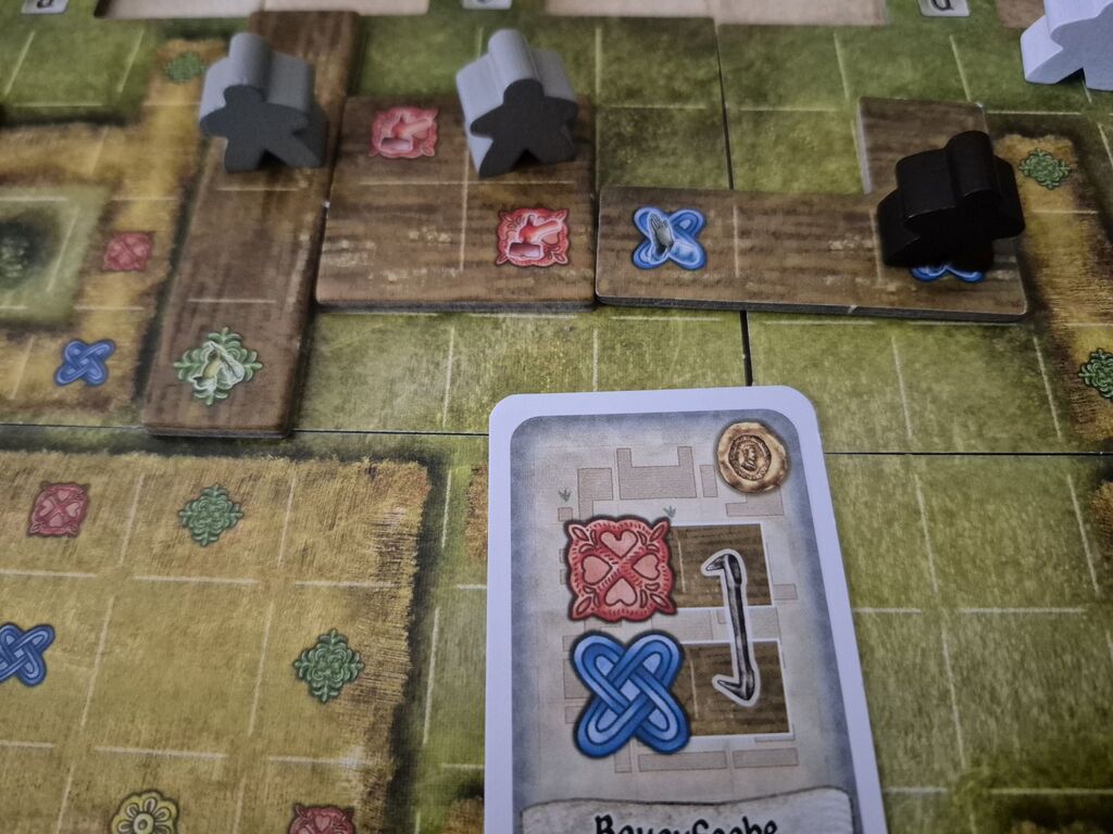 Spielmaterial von "Campus Galli".