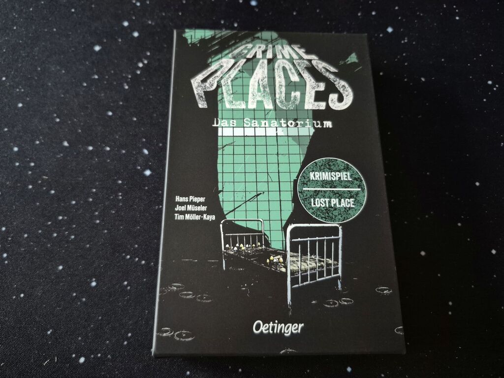 Das Cover von "Crime Places – das Sanatorium".