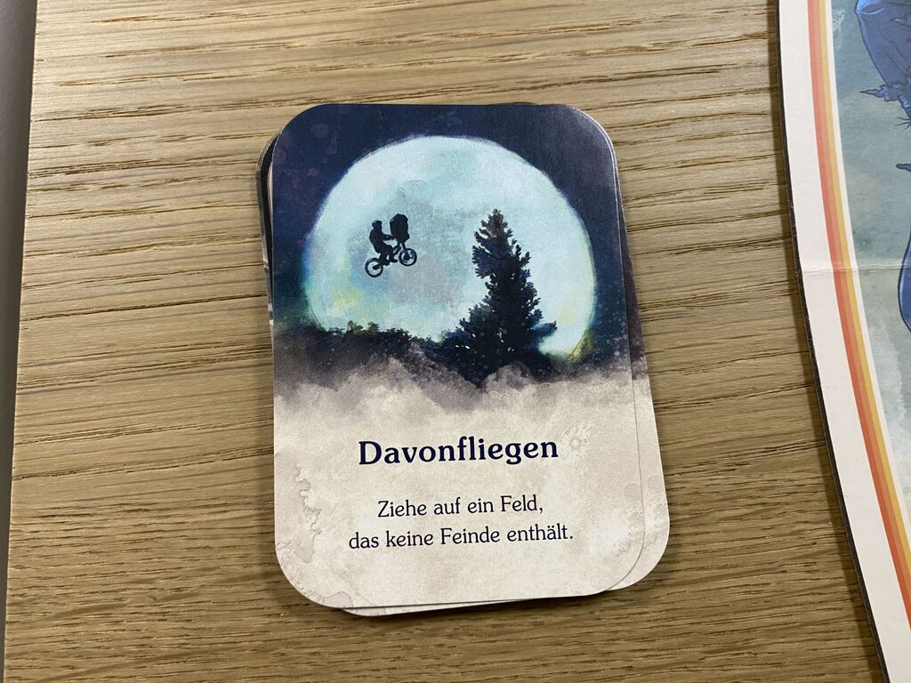 Eine Karte mit einer Illustration und Text.