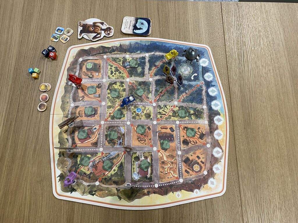 Das Spielmaterial von "E.T. – der Außerirdische".