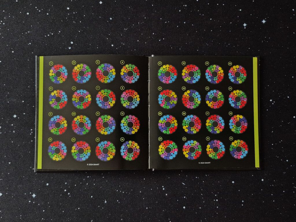 Zwei Seiten aus dem Lösungsteil von "IQ Circle".