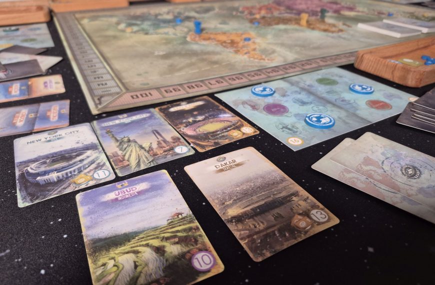 Spielmaterial von "Groundhopper".