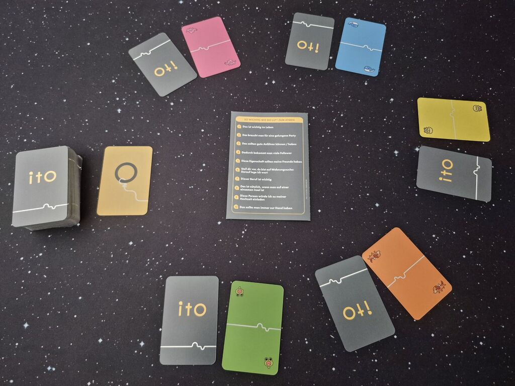 Spielmaterial von "Ito".