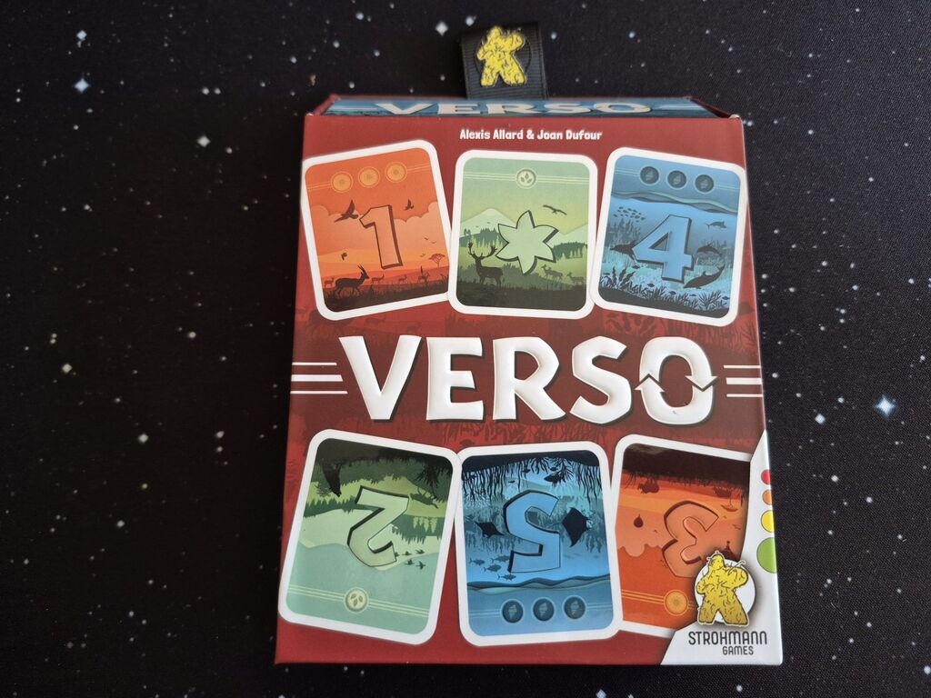 Das Cover von "Verso"