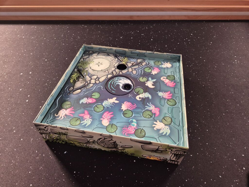 Der Spielplan von "Der Geheimnisvolle Brunnen".