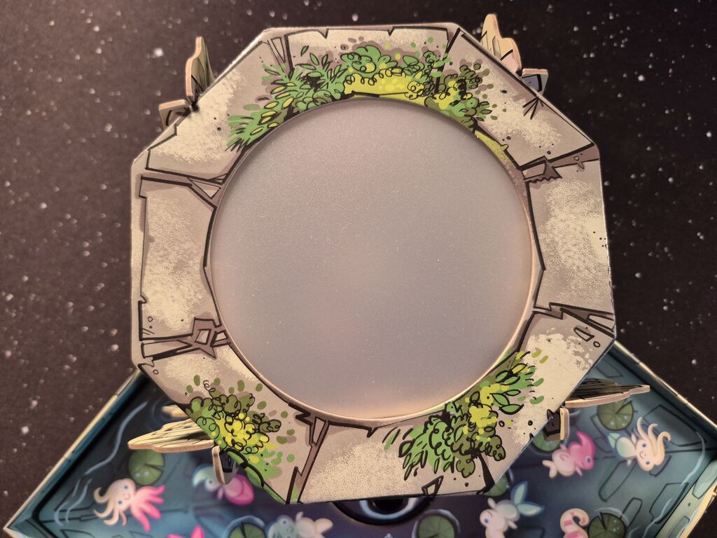 Der Brunnen von oben.