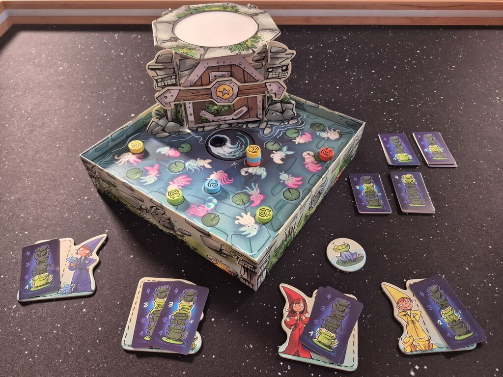 Spielmaterial von "Der Geheimnisvolle Brunnen".