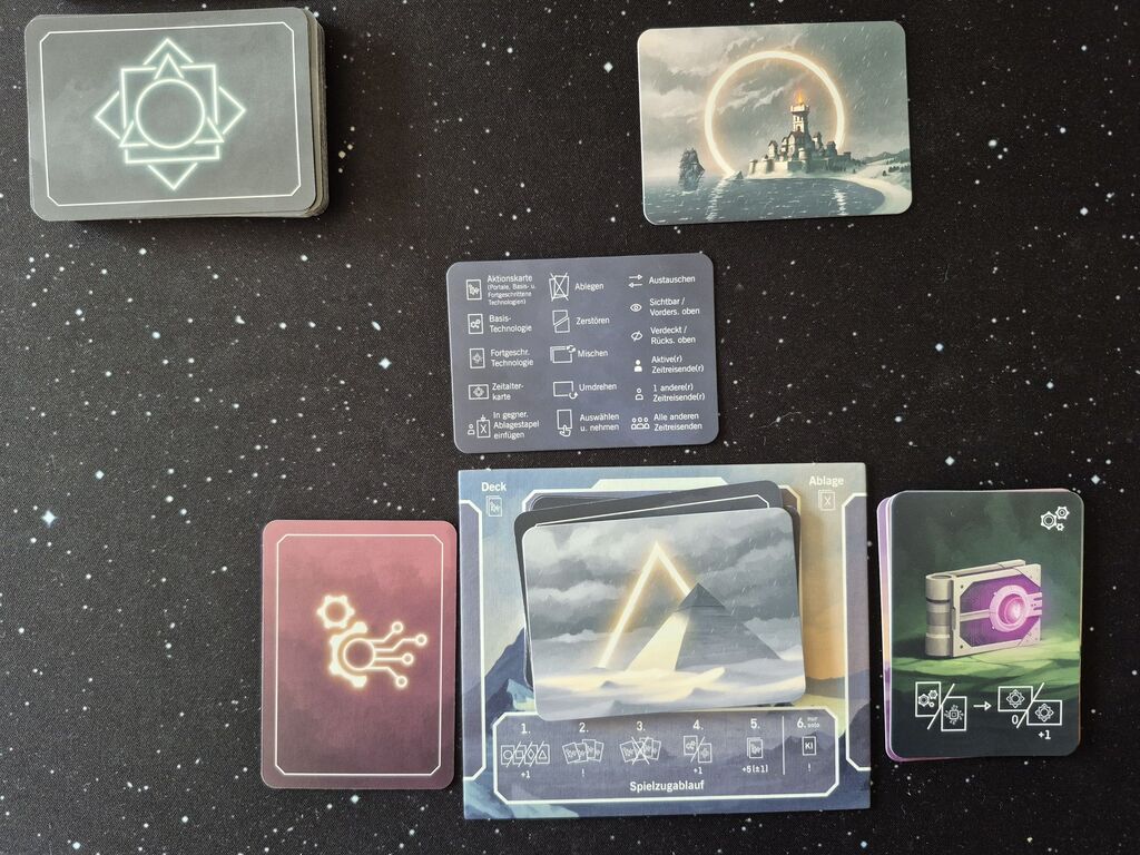 Kartenstapel aus "Eternitium".