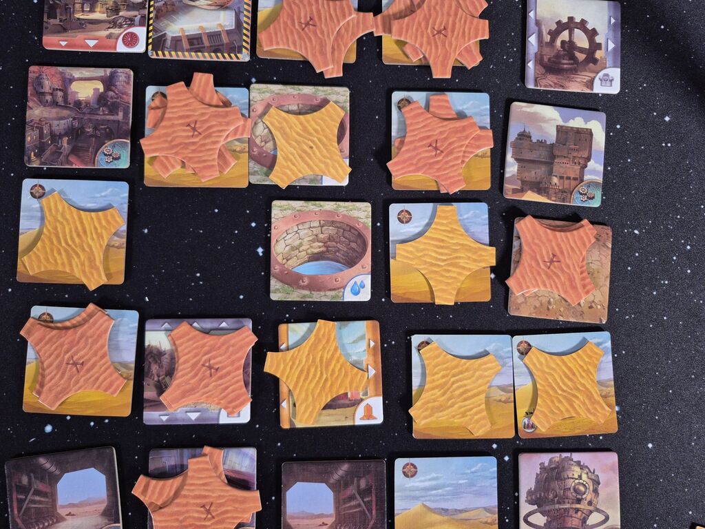 Leicht verändertes Spielmaterial.