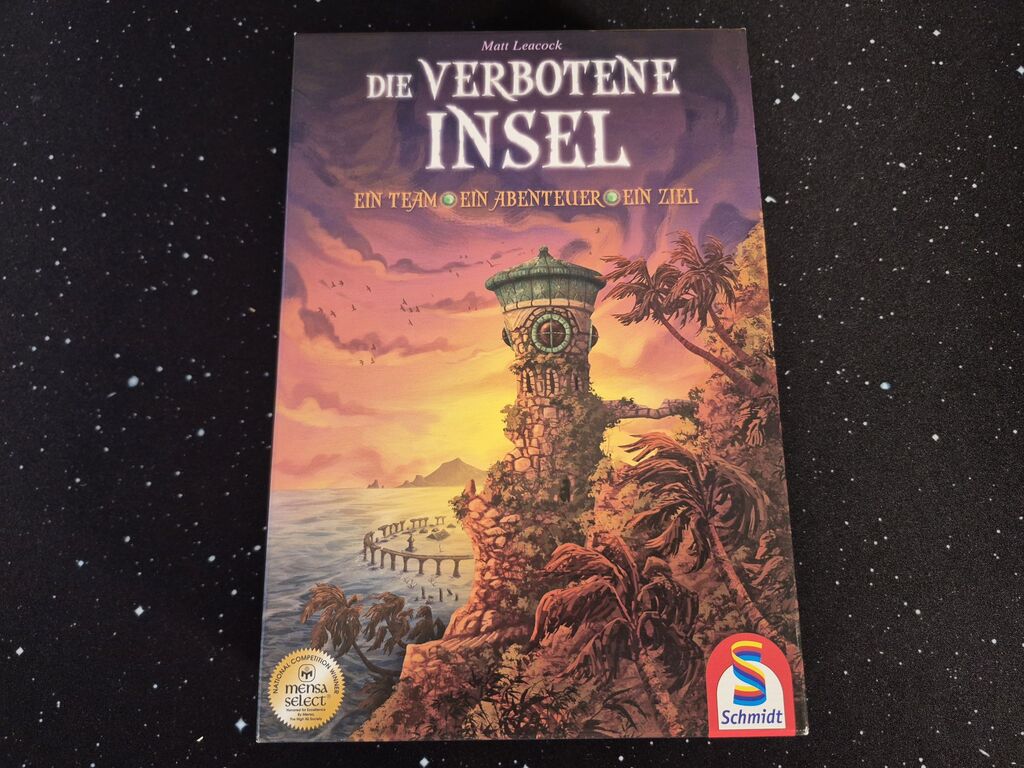 Das Cover von "Forbidden Island".