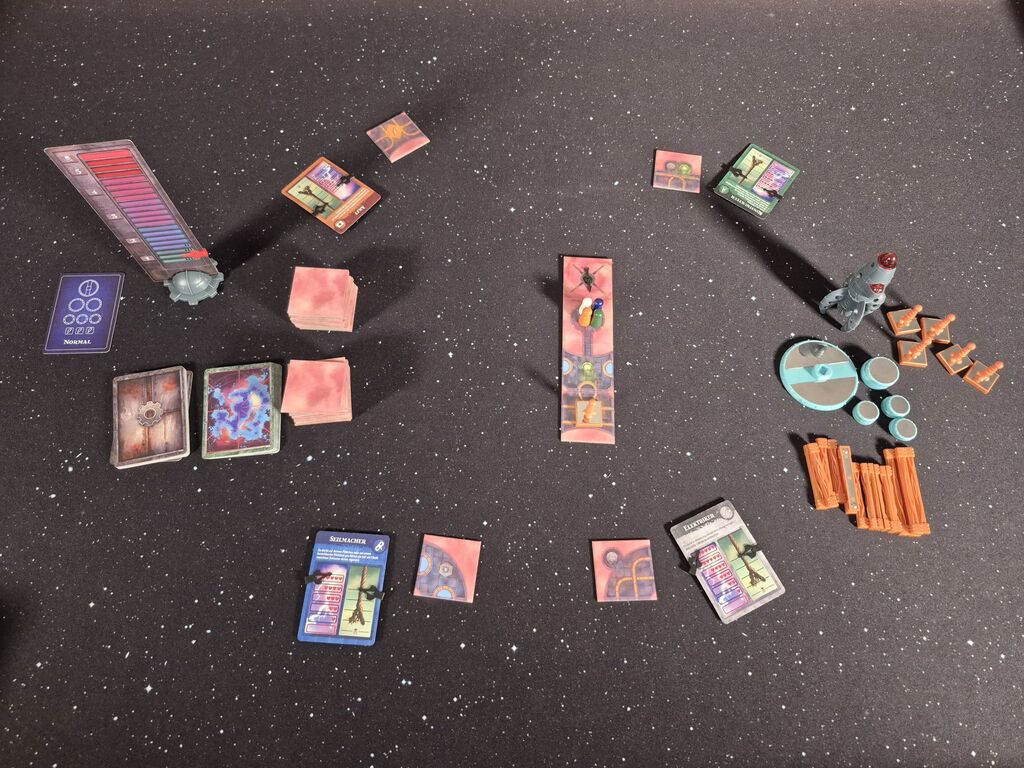 Der Aufbau von "Forbidden Sky".